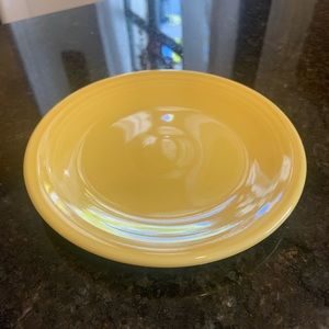 Two Vintage, Homer Laughlin Fiesta Ware Saucers, Bread/Desert Plates Set of 2